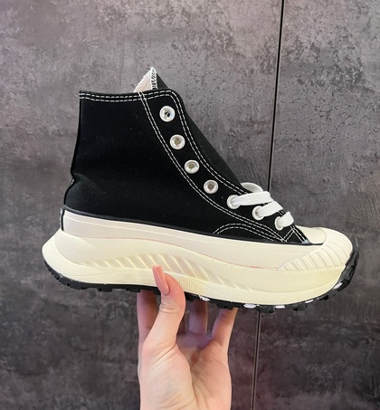 Converse Chuck 70 AT CX Hi Platform Black White