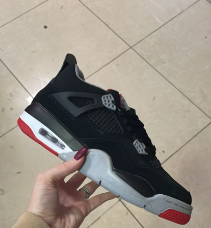 AIR JORDAN 4 "BRED" WINTER