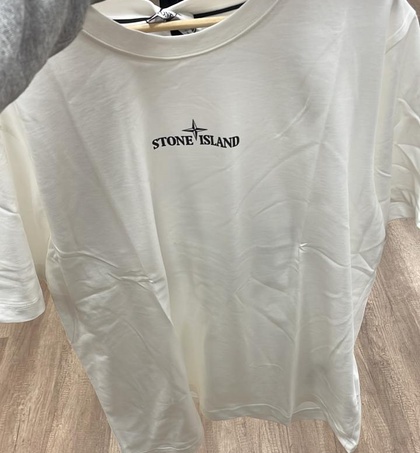 Футболка Stone Island "White" Title