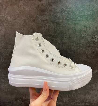 Converse Chuck 70 AT CX Hi Platform ALL White