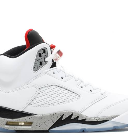 AIR JORDAN 5 "WHITE CEMENT"