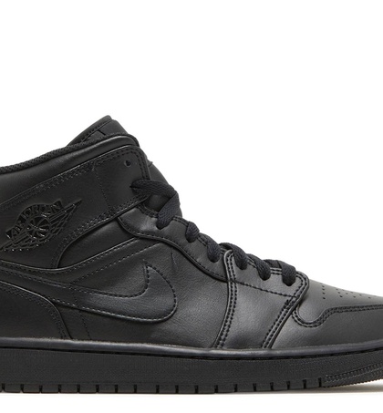 AIR JORDAN 1 MID "TRIPLE BLACK"