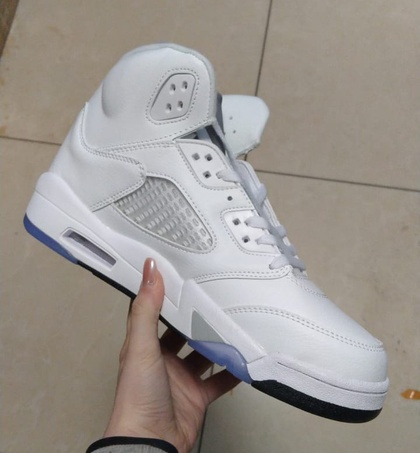 AIR JORDAN 5 "WHITE "