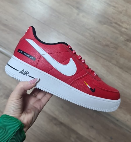 AIR FORCE 1 LOW "RED/WHITE" TITLE