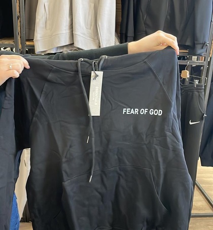 Худи Essentials Fear of God "Black"