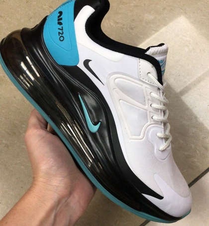 AIR MAX 720 "BLACK/WHITE TORQUOISE"