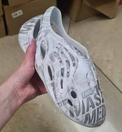 Adidas Yeezy Foam Runner "White Inscriptions"