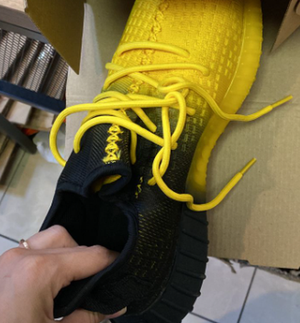 YEEZY BOOST V2 "YELLOW BLACK"