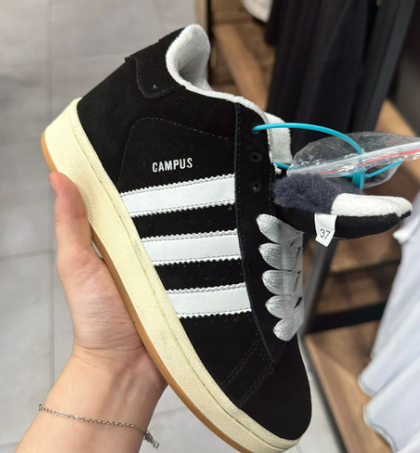 CAMPUS MID "BLACK WHITE GUM" WINTER