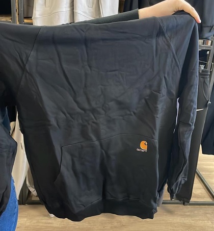 Худи Carhartt "Black" pocket logo